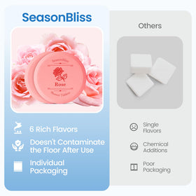 SeasonBliss individually wrapped detail preserving fragrance and travel-ready