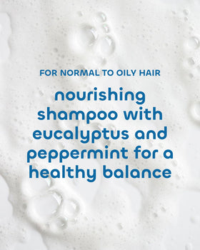 Seaweed Bath Co. shampoo texture pouring to show lightweight moisturizing feel