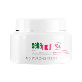 SEBAMED front packaging showing 75mL jar and clear branding for easy identification and trust