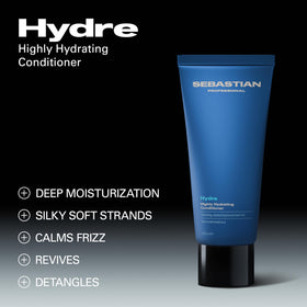 Sebastian creamy conditioner texture demonstrating rich hydration