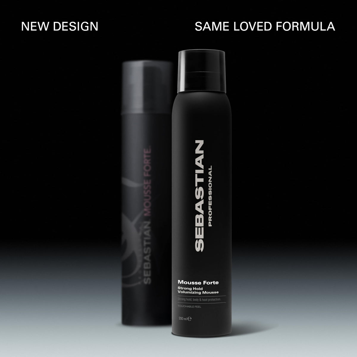 Sebastian mousse forte dispensing foam demonstrating lightweight texture