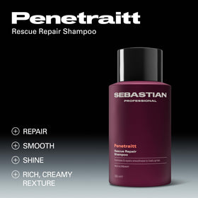 Sebastian Penetraitt back label close-up highlighting ingredient list and usage directions