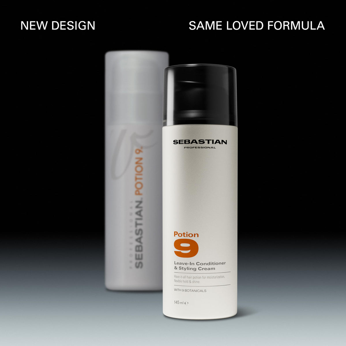 Sebastian Potion 9 tube close-up highlighting nozzle and ease of use