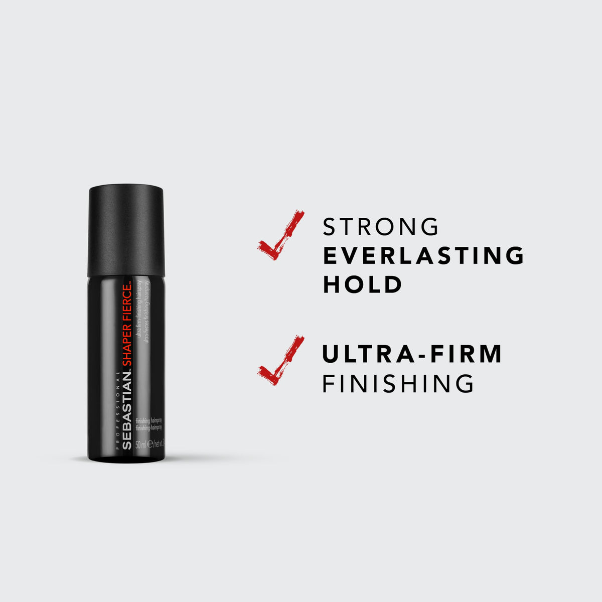 Sebastian Shaper Fierce mini can in hand for size and portability benefit