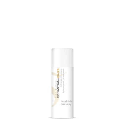 Sebastian Shaper mini front packaging showing compact hairspray convenience