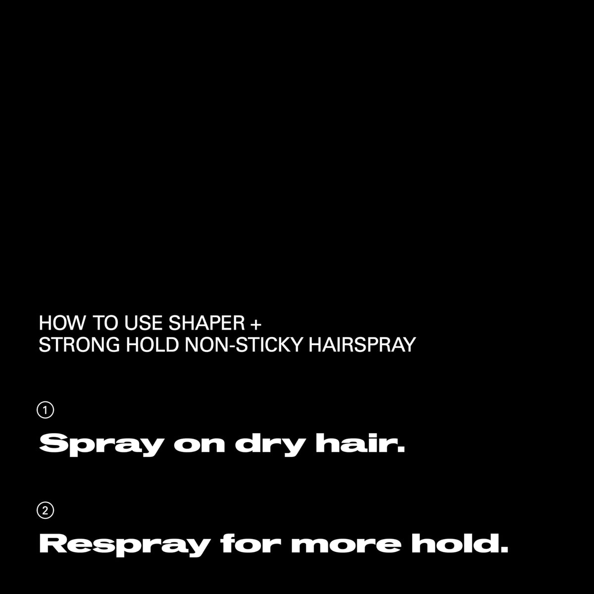 Sebastian Shaper Plus applied to curled hair maintaining shape and bounce