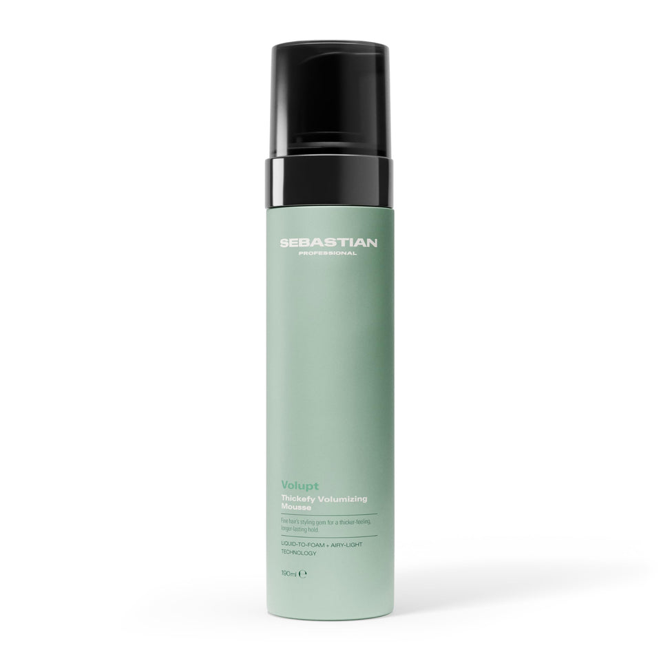 Sebastian Volupt Thickefy front packaging showing product benefits and size