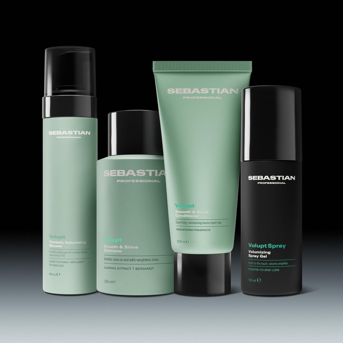 Morning routine scene with Sebastian Volupt Thickefy delivering salon-style volume at home