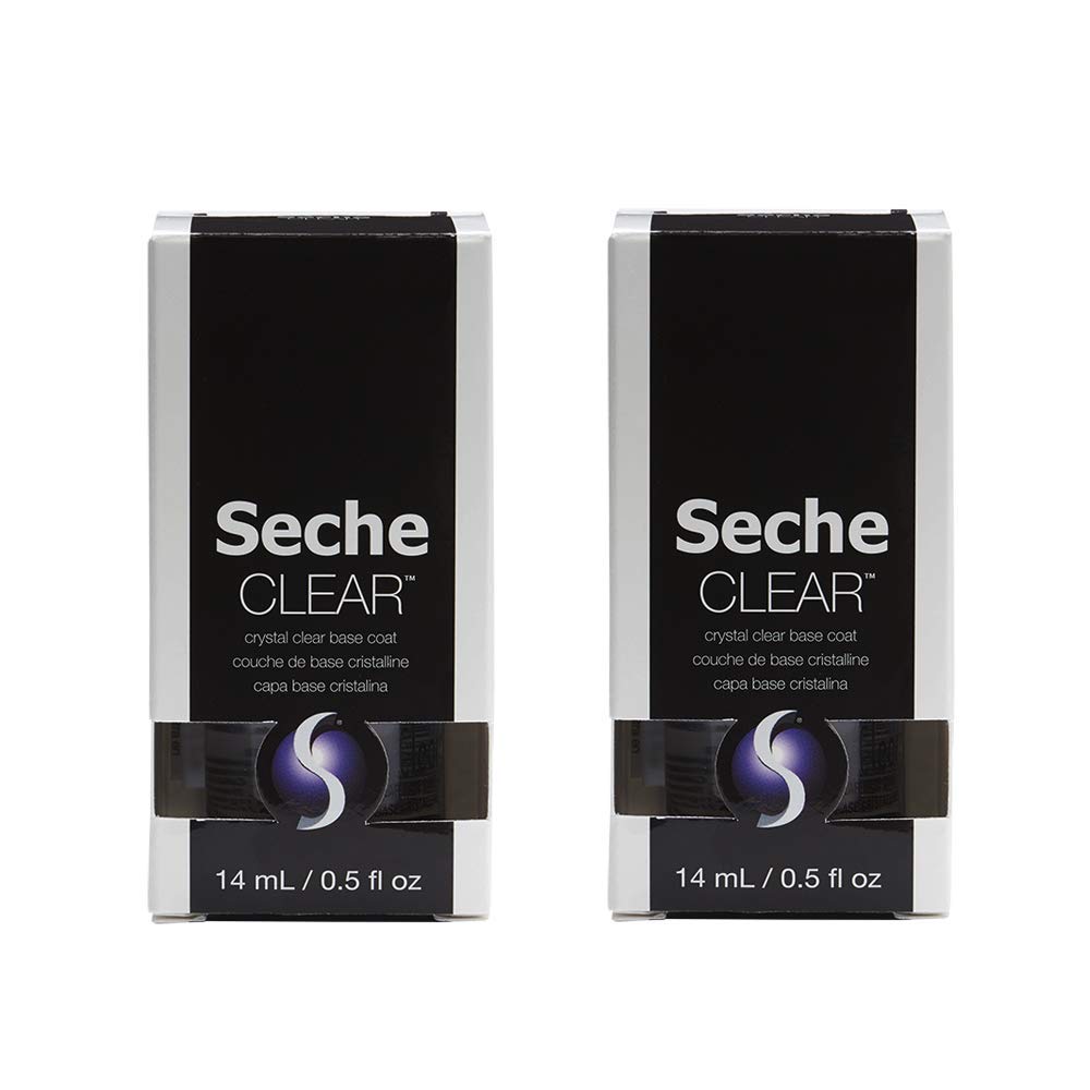 Seche clear boxed two-pack displayed to show quantity and value