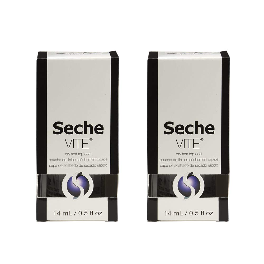 Seche Vite bottles arranged with contents for long-lasting supply benefit