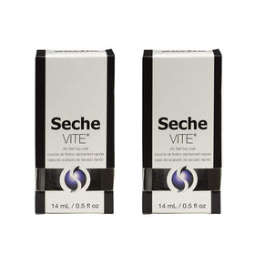 Seche Vite bottles arranged with contents for long-lasting supply benefit