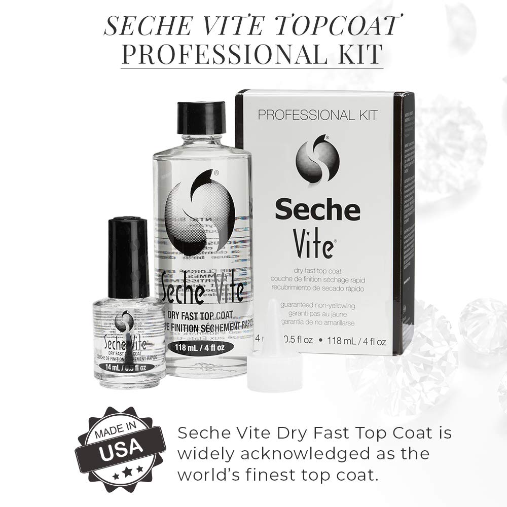 Seche clear top coat texture close-up highlighting mirror-like high gloss benefit