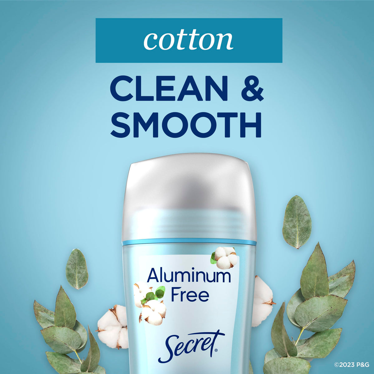 Secret deodorant placed on bathroom counter evoking everyday lifestyle freshness