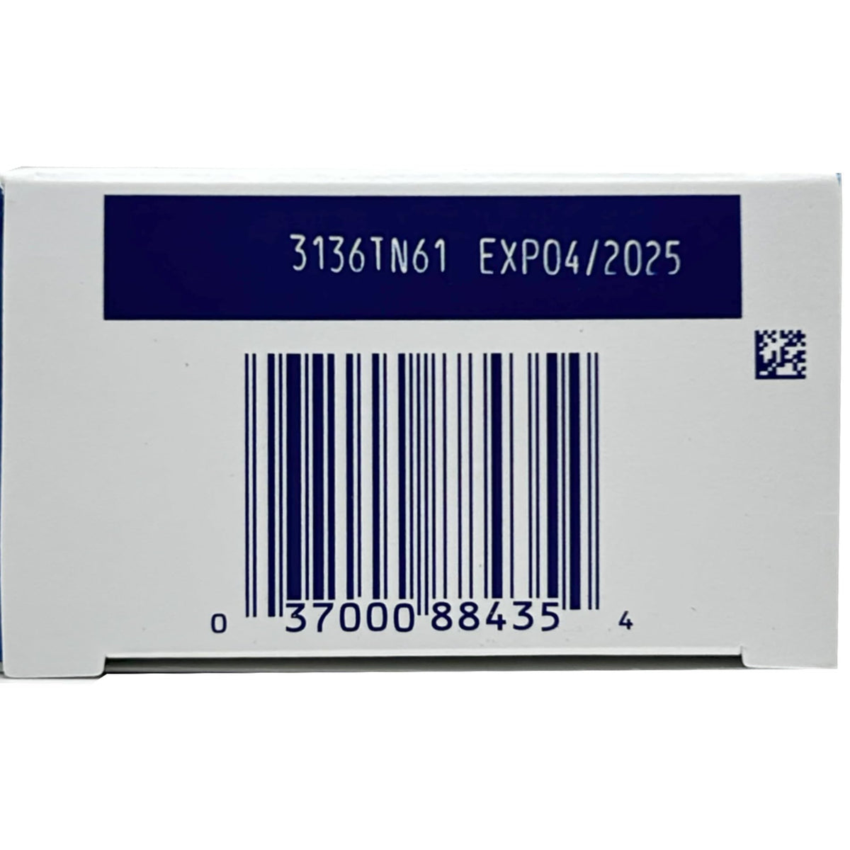 Secret clinical stick held next to hand showing compact travel-friendly size advantage