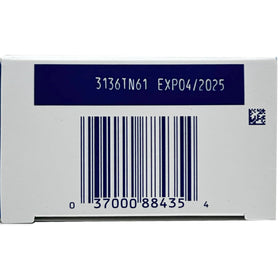 Secret clinical stick held next to hand showing compact travel-friendly size advantage