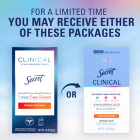Active woman commuting wearing Secret Clinical Strength for confident all-day freshness