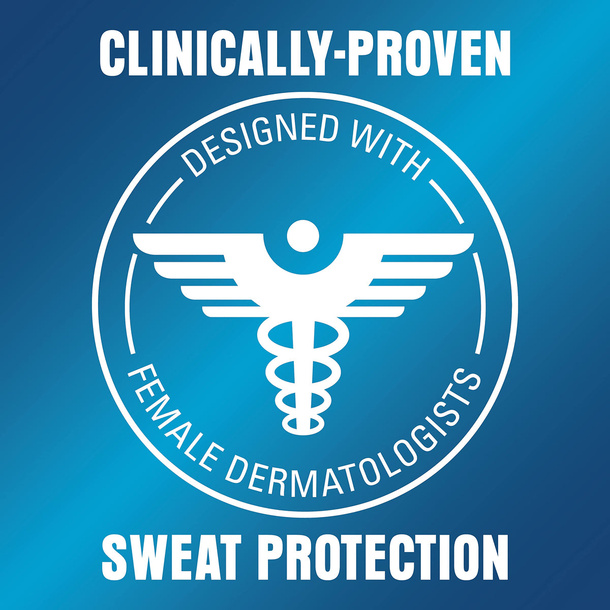 Secret clinical strength soft solid held in hand to show 1.6 oz size and travel-friendly benefit