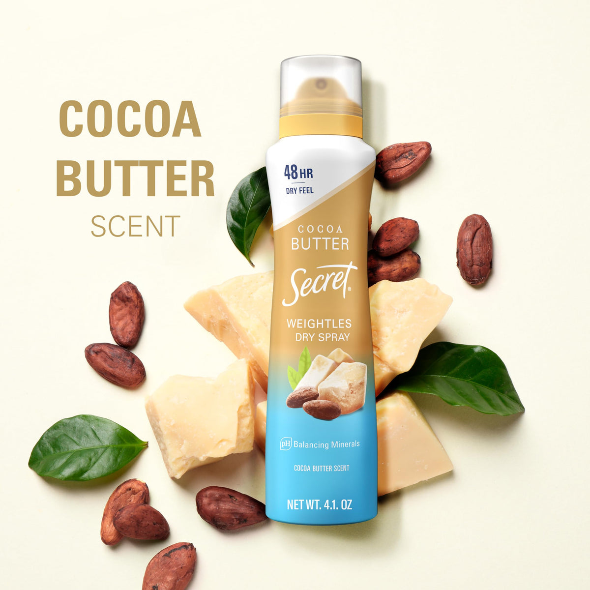 Secret dry spray used by active woman demonstrating long-lasting protection benefit