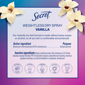 Secret three-pack group shot showing value and steady at-home supply benefit