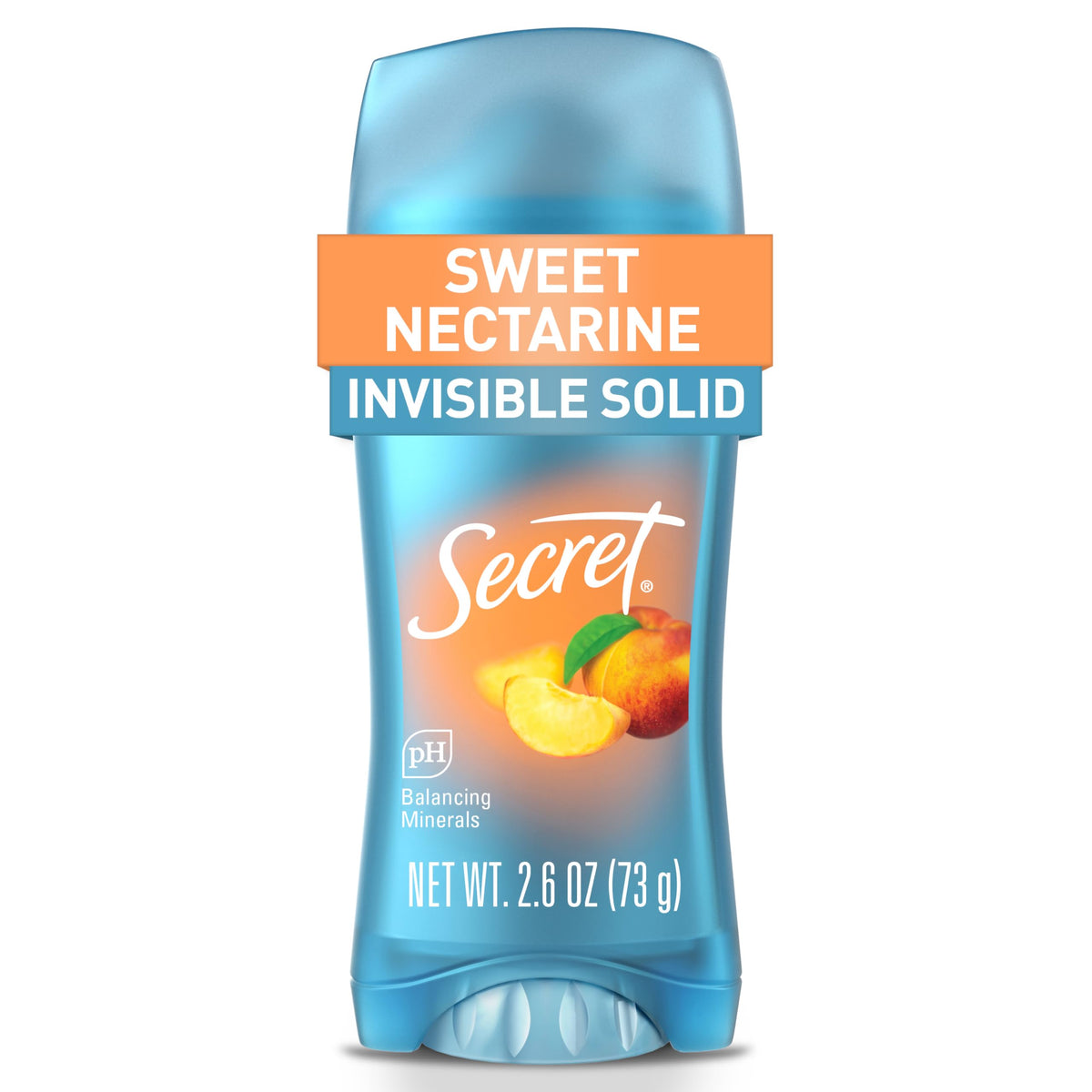 Secret front packaging showing product branding and size for quick recognition