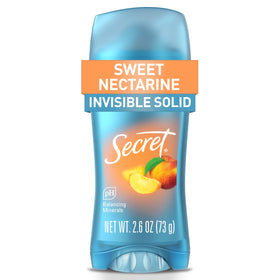 Secret front packaging showing product branding and size for quick recognition