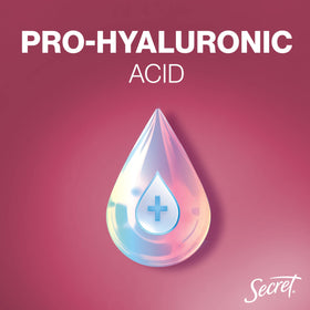 Secret ingredient shot highlighting pro-hyaluronic for skin barrier support