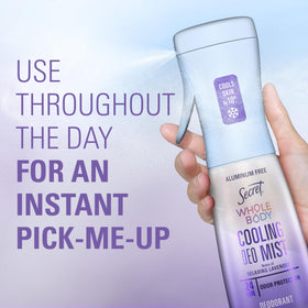 Secret bottle in purse for on-the-go lavender-scented freshness