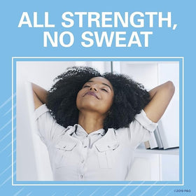 Secret Outlast clear gel tucked in a gym bag conveying on-the-go freshness and confidence
