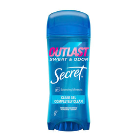 Secret Outlast front package showing branding and scent benefits
