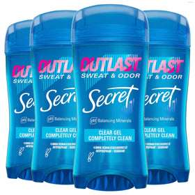 Secret Outlast front packaging showing brand and scent benefit