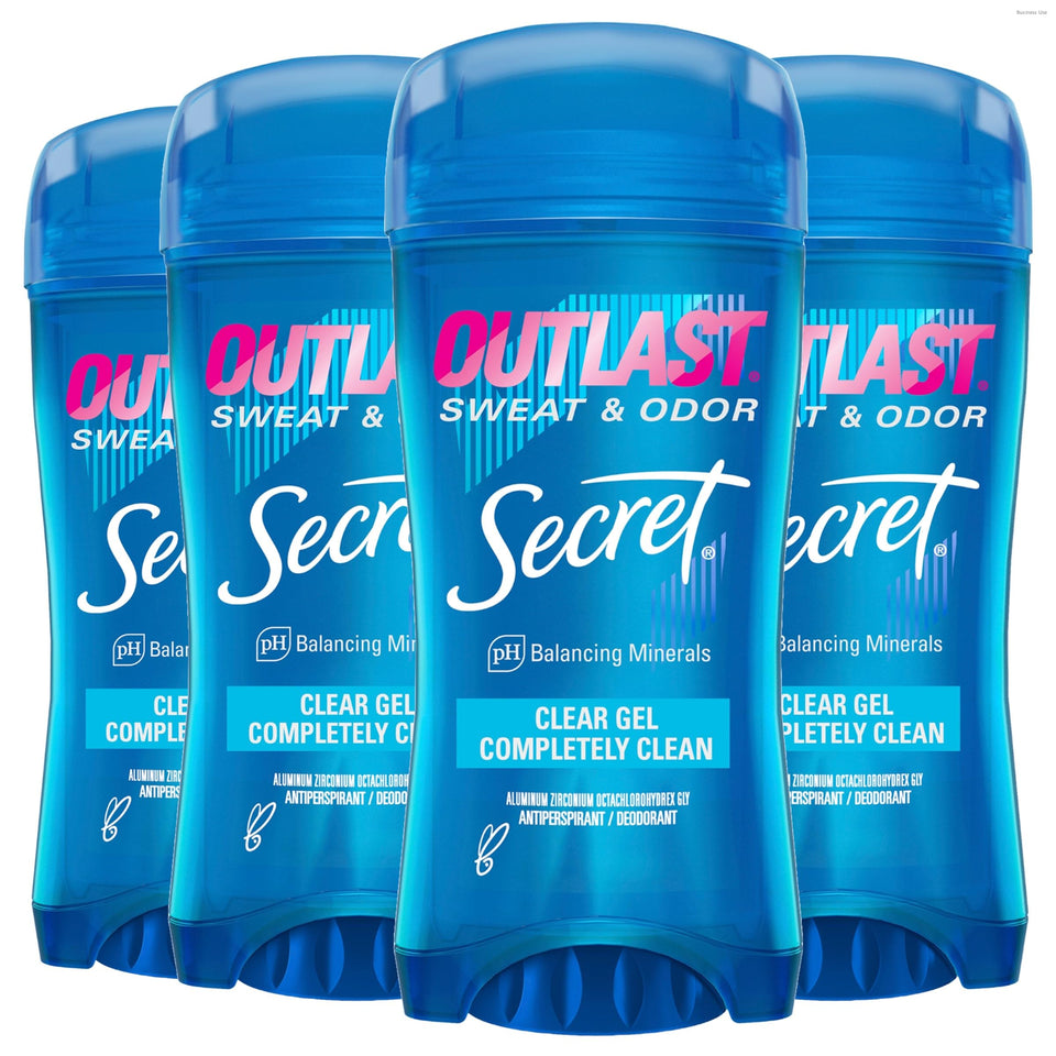 Secret Outlast front packaging showing brand and scent benefit
