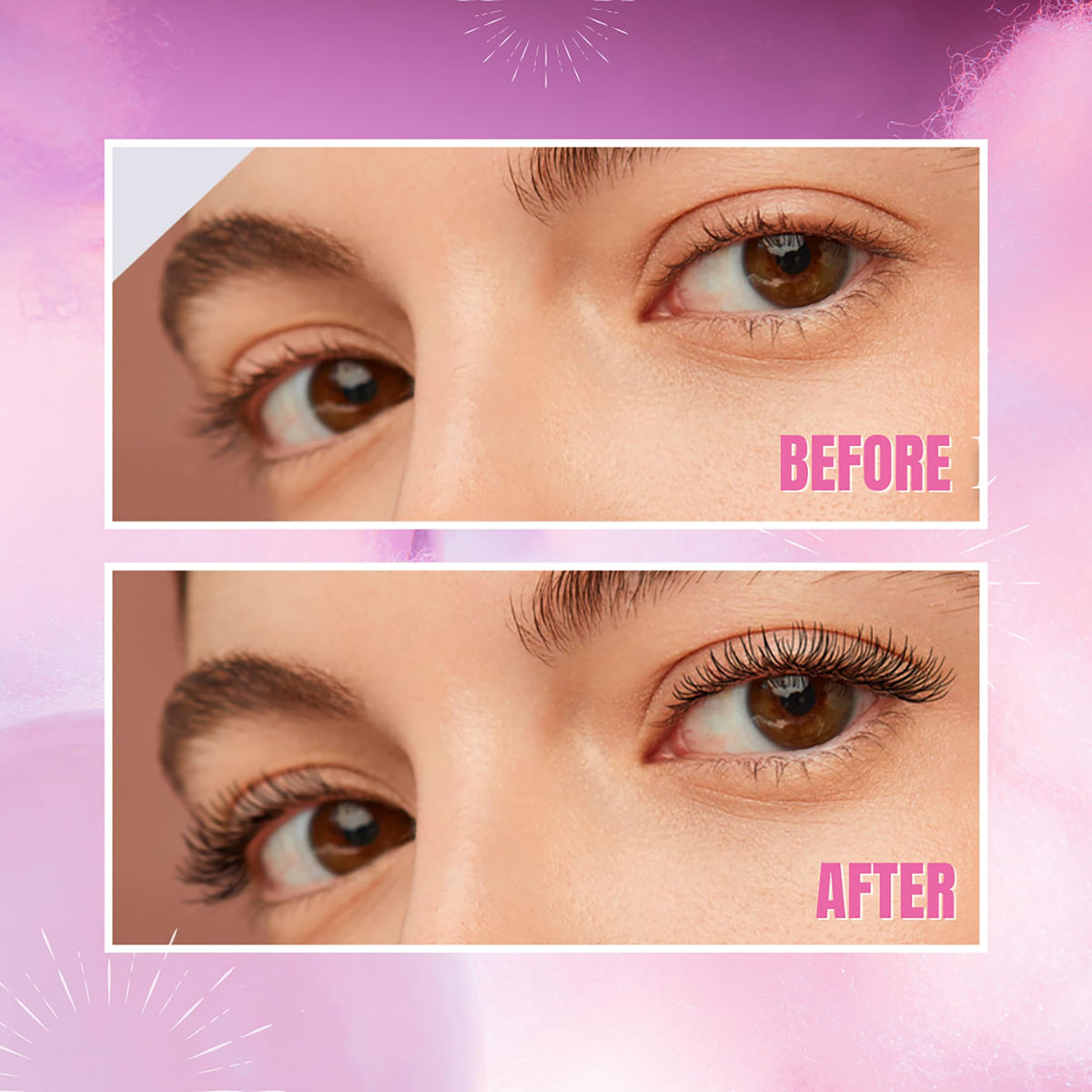 Secret Xpress Control wand brush detail for precise, clump-free application