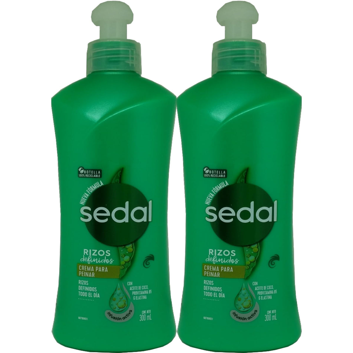 Sedal front packaging showing defined curls and 300ml size for clear selection