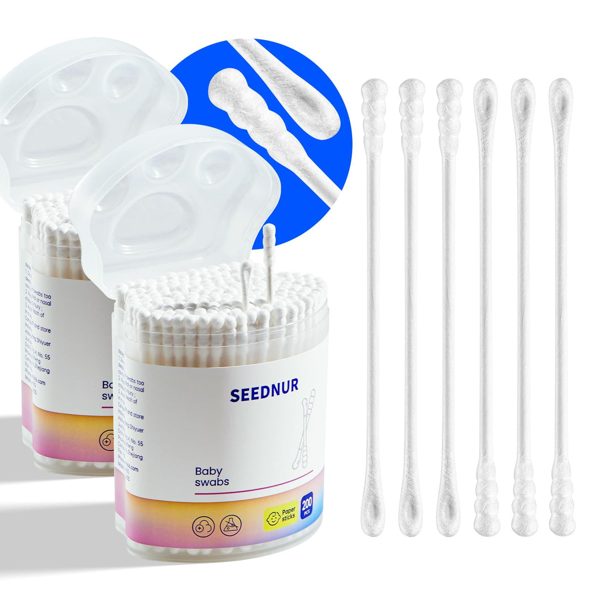 SEEDNUR front packaging showing hygienic storage and quantity benefit