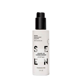 SEEN front bottle showing clean packaging and gentleness benefit