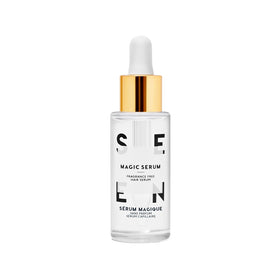 SEEN Magic Serum front packaging showing bottle and label, clear benefit of trusted formulation