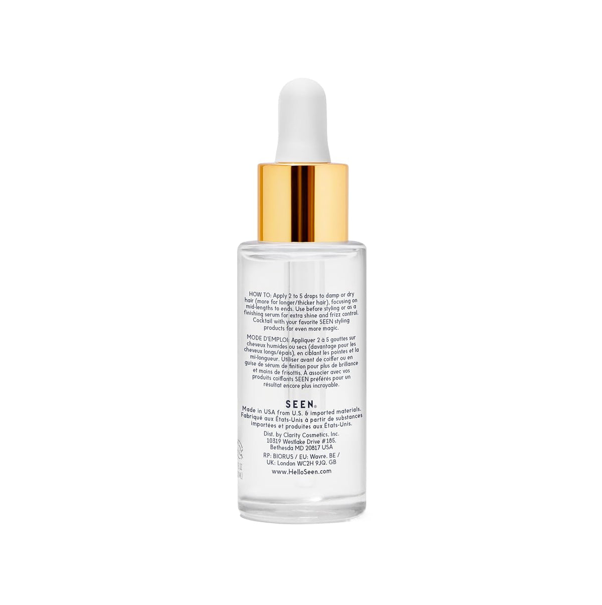 SEEN Magic Serum dispensing pump demonstrating precise application and lightweight control