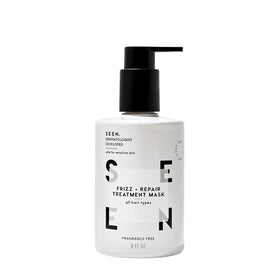 SEEN treatment mask front jar showing clean packaging and fragrance-free benefit