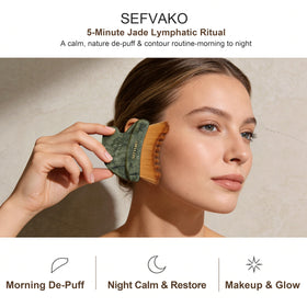 SEFVAKO close-up of ultra-soft 0.075mm bristles demonstrating gentle massage benefit
