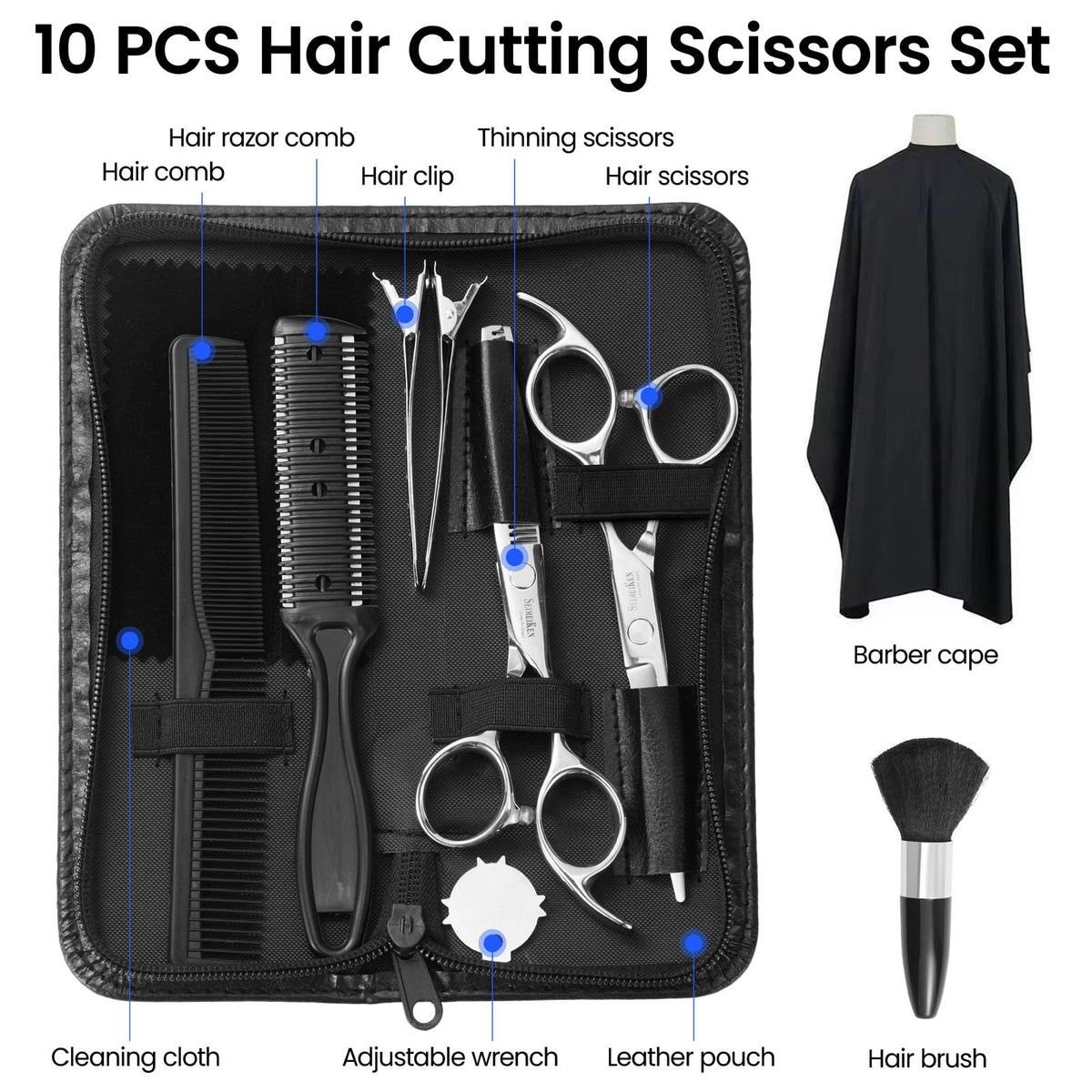 SEIMEIKEN cleaning and adjustment tools with wrench and cloth for long-lasting performance