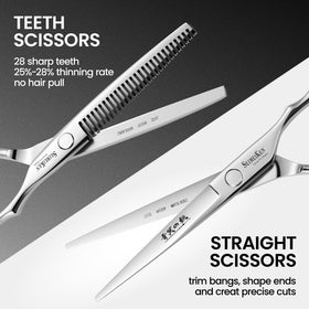 SEIMEIKEN cutting shears closeup highlighting razor-sharp blades for clean trims