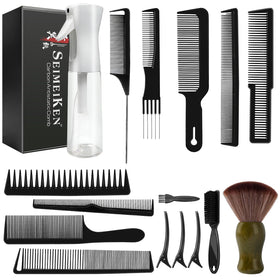 SEIMEIKEN kit front view showing full 16-piece set for complete styling