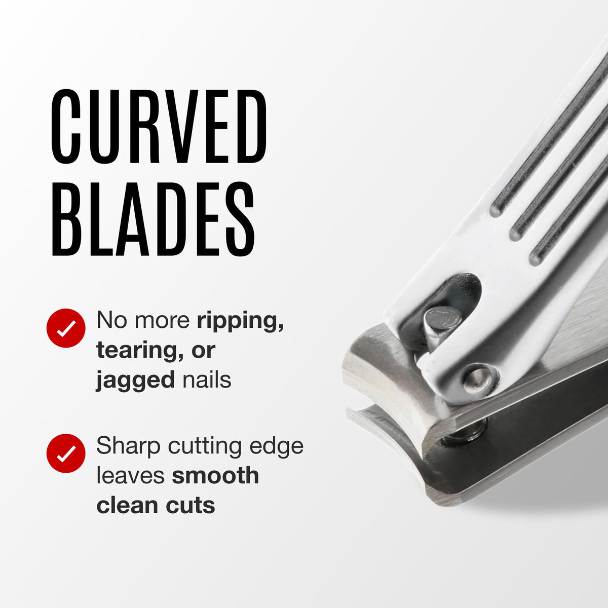 Seki EDGE in hand demonstrating comfortable ergonomic use and safer trimming