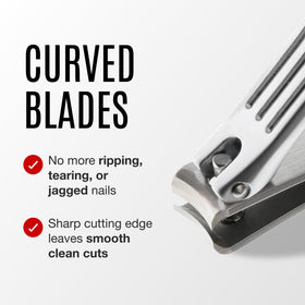 Seki EDGE in hand demonstrating comfortable ergonomic use and safer trimming