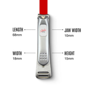 Seki EDGE side profile next to a ruler for scale and control advantage