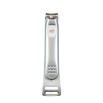 Seki EDGE front view showing compact stainless steel clipper for clean trims