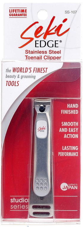 Seki EDGE next to ruler showing compact size and travel-friendly portability