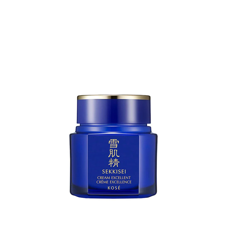 SEKKISEI cream jar front showing elegant packaging and premium hydration