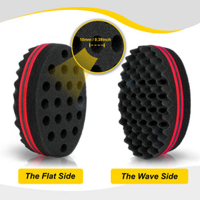 Selalu dual-sided curl sponge texture for fast curl formation