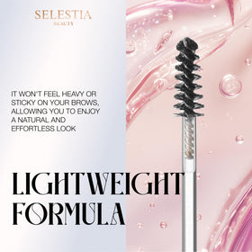 SELESTIA BEAUTY clear gel texture on skin demonstrating lightweight finish